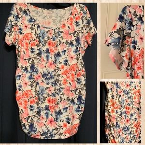 Floral Motherhood Maternity Top